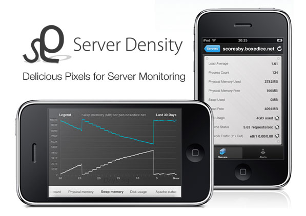 Server Density iPhone app