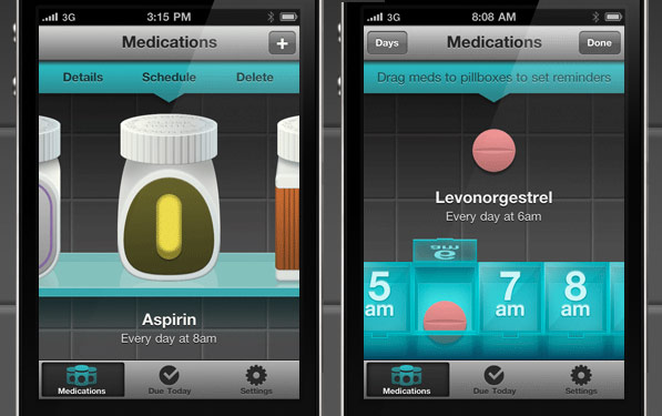 Pillboxie: Pill Popping User Interface