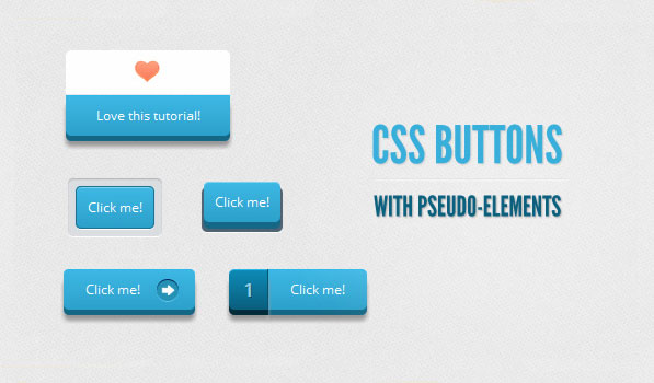 CSS Buttons with Pseudo-Elements • Beautiful Pixels