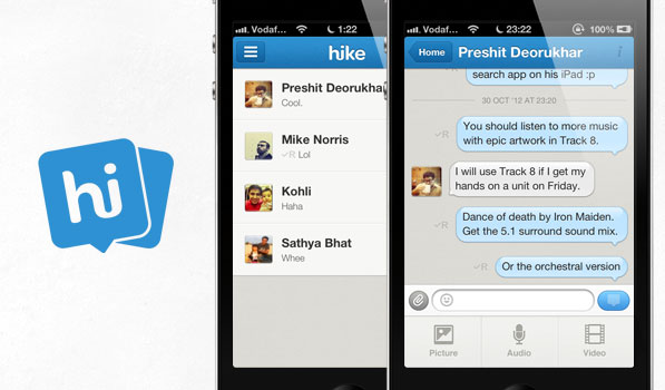 Hike – Droolworthy Instant Messaging Now on iOS