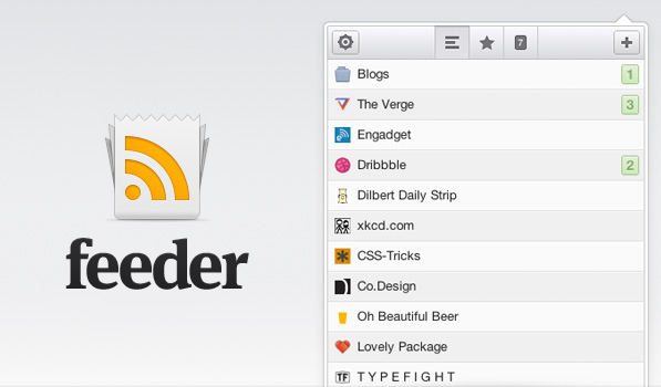 Feeder — An RSS Reader for your Browser