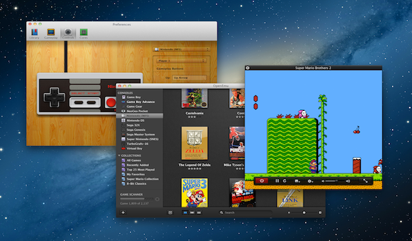 open games on mac emulator