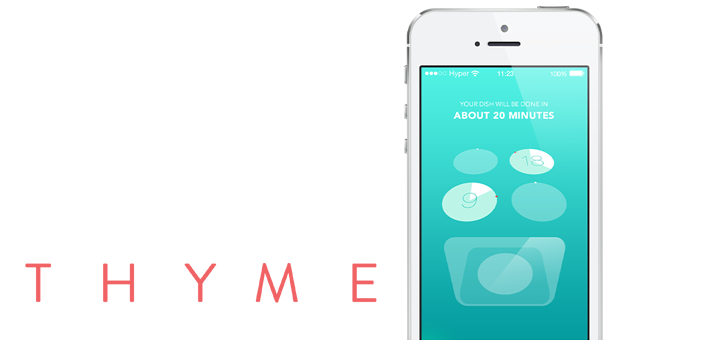 Thyme — The Smart Kitchen Timer App