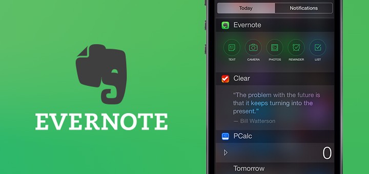 what is evernote touch app