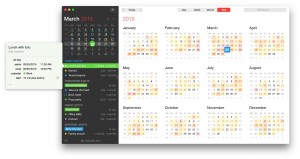 Fantastical 2's Main Window