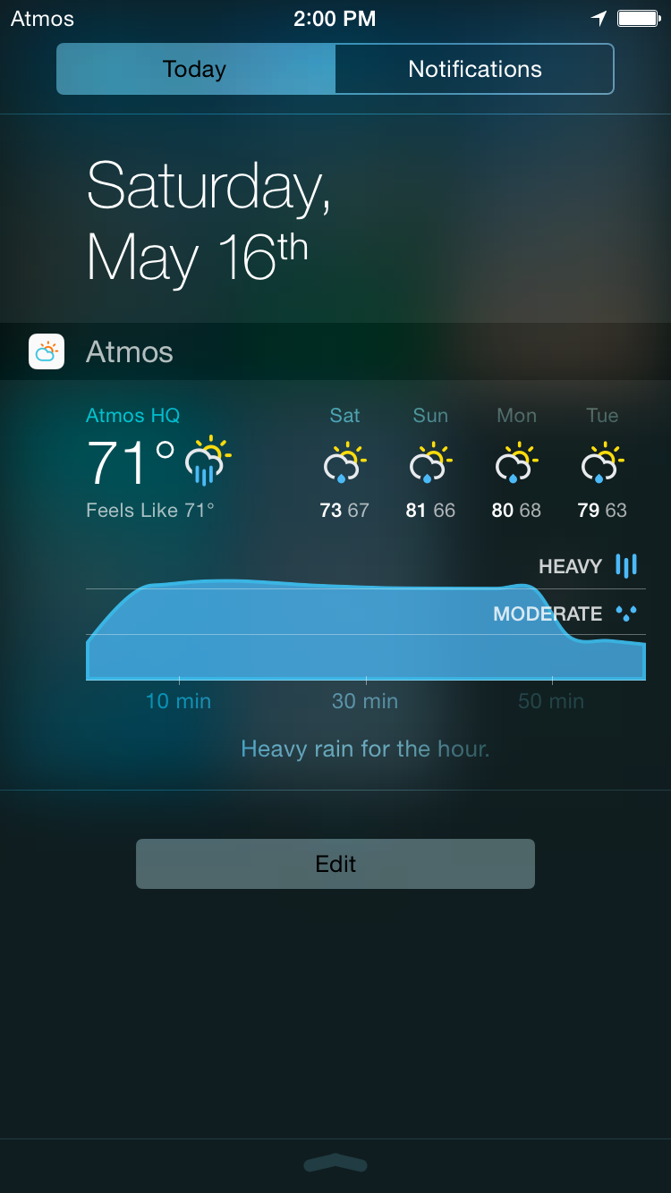 Beautiful weather app for mac air