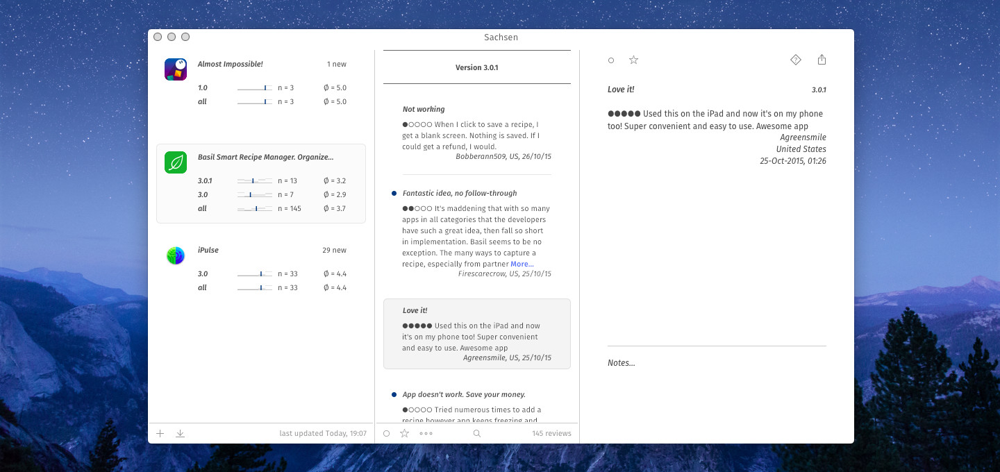 Sachsen is a Beautiful Reading App for App Store Reviews