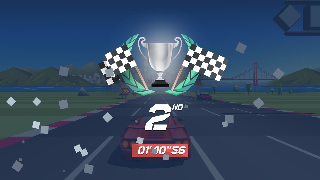 Horizon Chase — A Modern Take on an Old School Racing Game • Beautiful