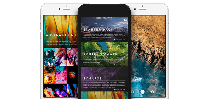 Vellum Wallpapers App for iPhone