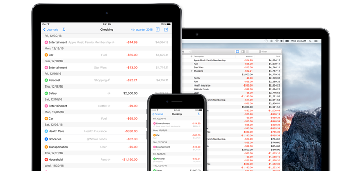 Finances 2 — Beautifully Detailed Bookkeeping App for iOS and Mac