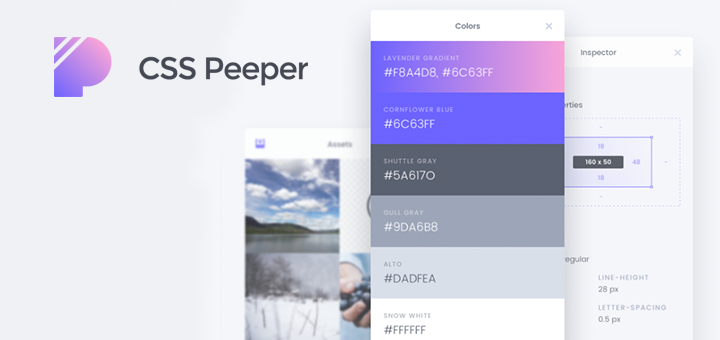 CSS Peeper — A Beautiful Extension to Inspect Page Elements