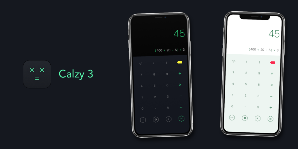 Calzy 3 - A Beautiful Calculator App for iPhone and iPad