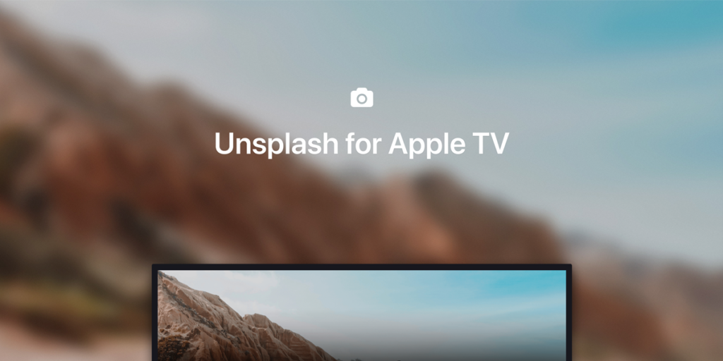 Unsplash Photos App for Apple TV