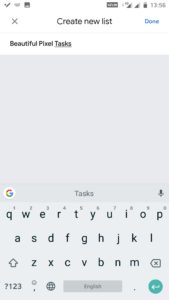 Google Tasks App for iOS and Android