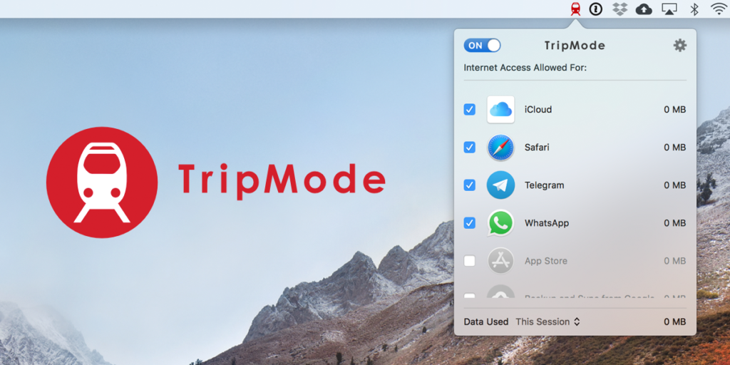TripMode 2 for Mac