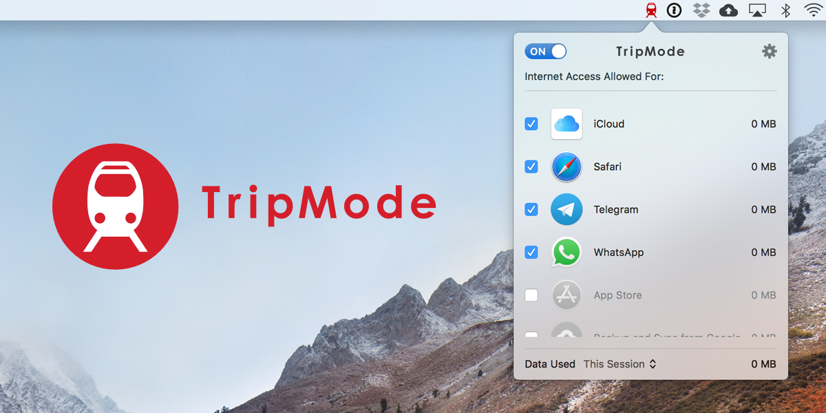 tripmode apple mail