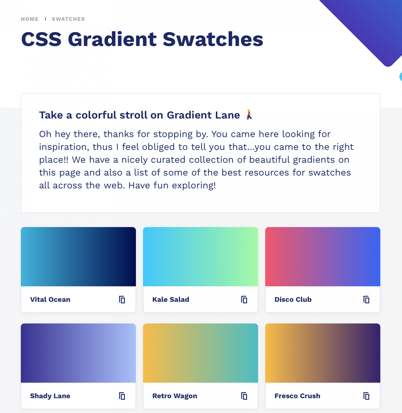 Create Beautiful CSS Gradients In Seconds with CSSGradient.io